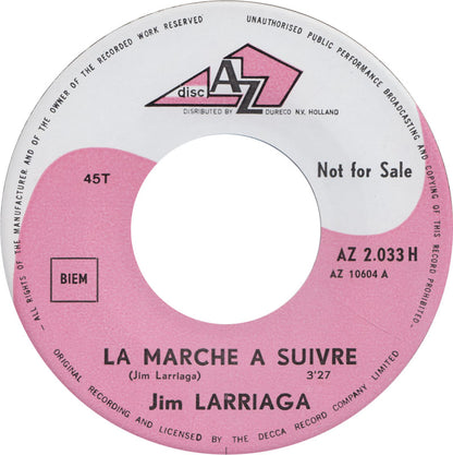 Jim Larriaga - La Marche A Suivre