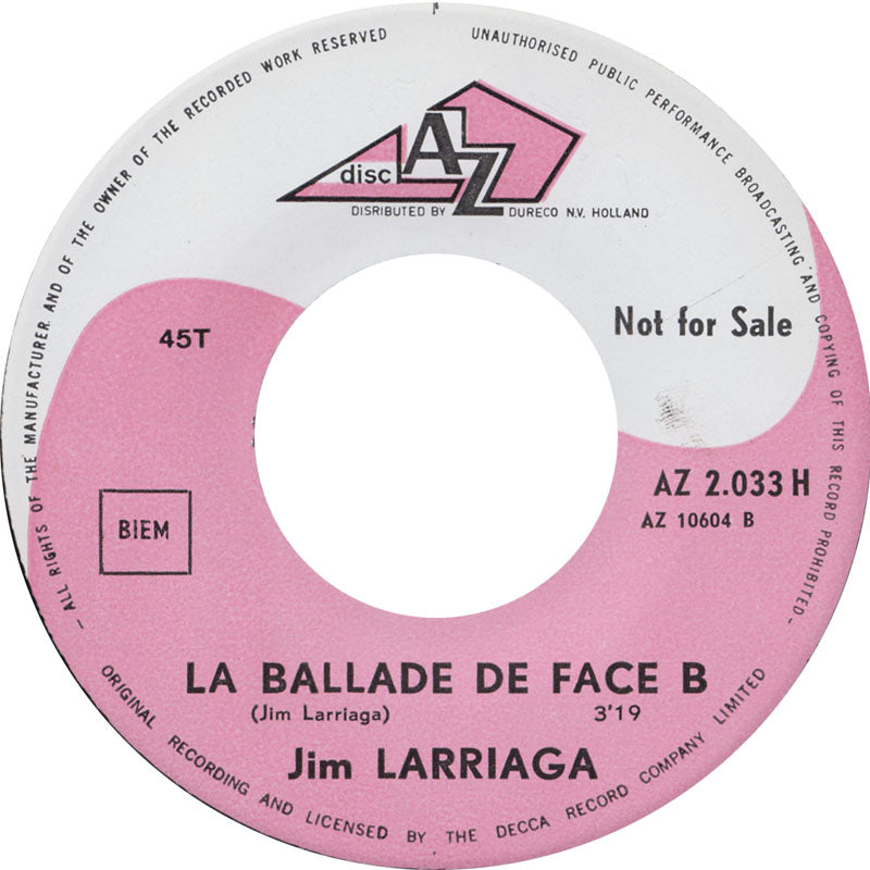 Jim Larriaga - La Marche A Suivre