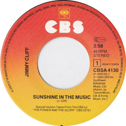 Jimmy Cliff - Sunshine In The Music