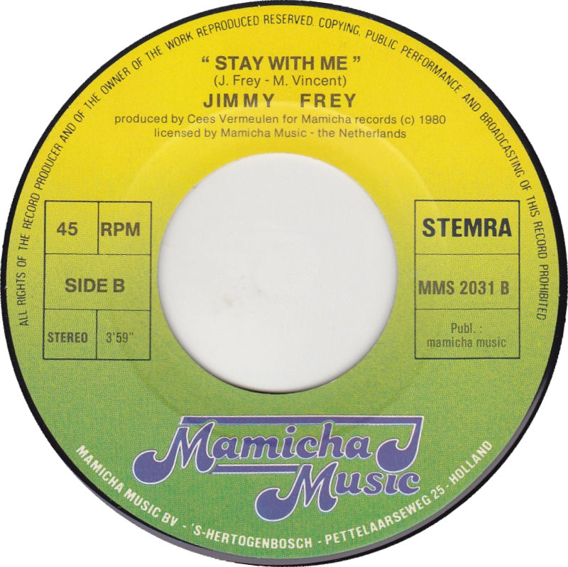 Jimmy Frey - Yet, I Know