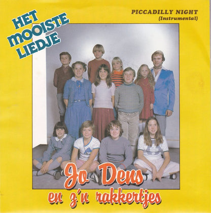 Jo Dens - Het Mooiste Liedje Vinyl Singles Vinyl Very Good (VG) <br> Hoes Good Plus (G+)