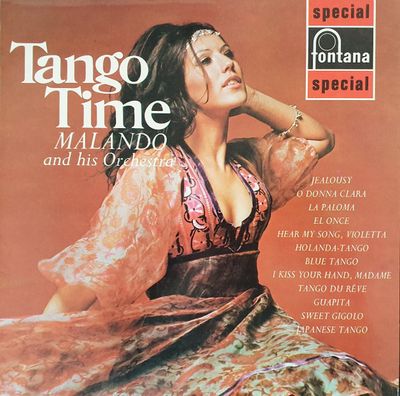 Malando And His Tango Orchestra - Tango Time (LP)