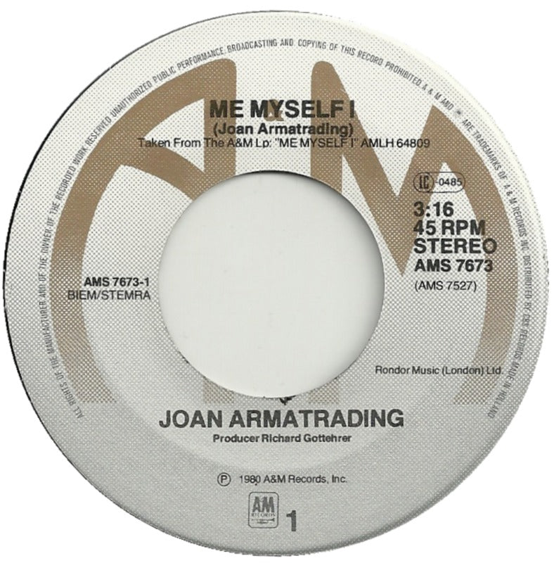 Joan Armatrading - Me Myself I