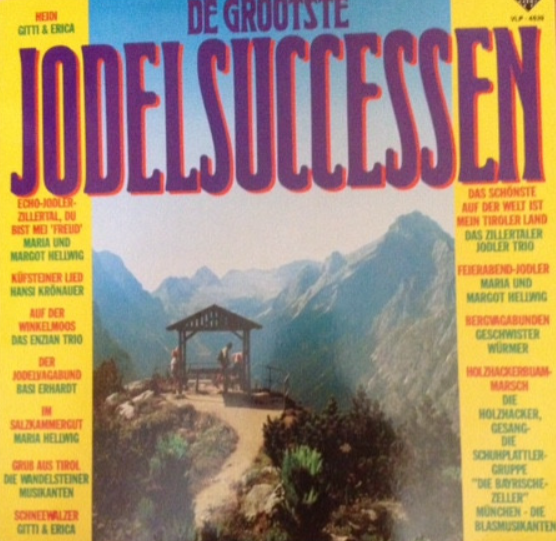 Various - De Grootste Jodelsuccessen (LP) Vinyl LP Vinyl Very Good (VG) <br> Hoes Good Plus (G+)