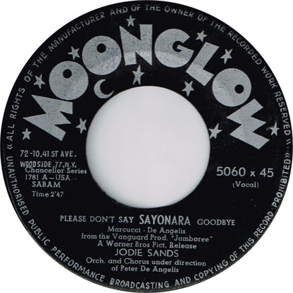 Jodie Sands - Please Don't Say Sayonara Goodbye