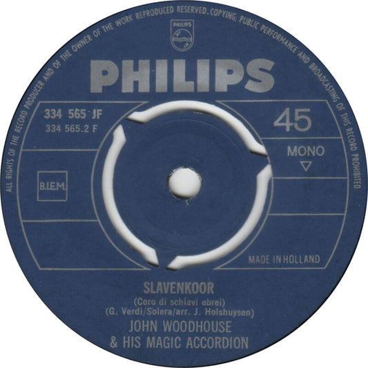 John Woodhouse - Nonnenkoor Vinyl Singles Vinyl Zeer Goed / Hoesje Generic "VINYLSINGLES.NL"