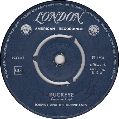 Johnny And The Hurricanes - Red River Rock