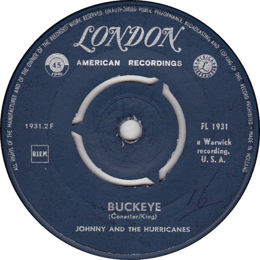 Johnny And The Hurricanes - Red River Rock