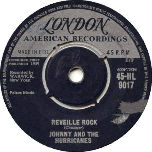 Johnny And The Hurricanes - Reveille Rock Vinyl Singles Vinyl Very Good (VG) <br> Hoes Generic