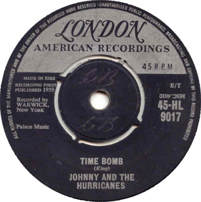 Johnny And The Hurricanes - Reveille Rock Vinyl Singles Vinyl Zeer Goed / Hoesje Generic "VINYLSINGLES.NL"