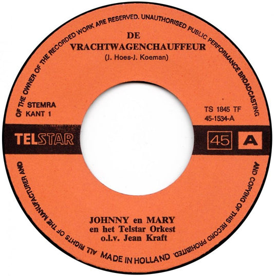 Johnny Hoes - De Vrachtwagenchauffeur