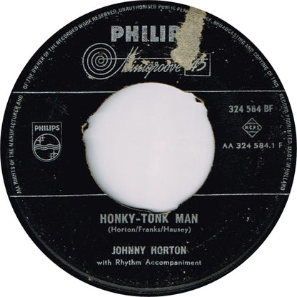 Johnny Horton - Honky-Tonk Man Vinyl Singles Vinyl Goed / Hoes Generic