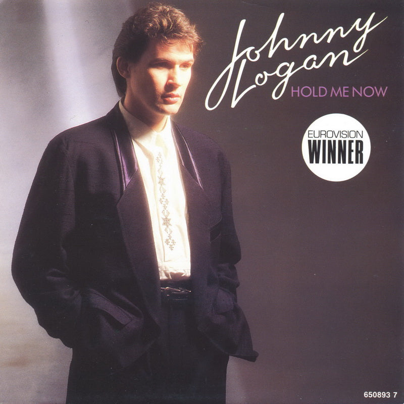 Johnny Logan - Hold Me Now Vinyl Singles Vinyl Zeer Goed / Hoesje Goed "VINYLSINGLES.NL"