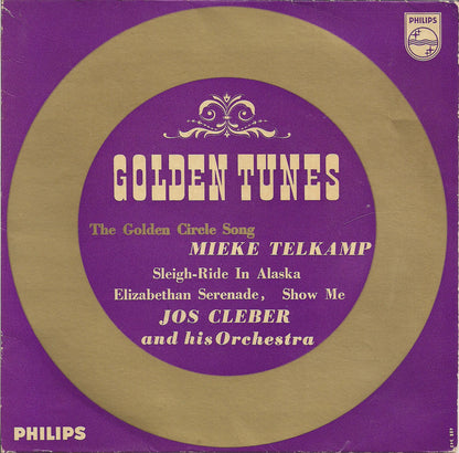 Jos Cleber and his Orchestra - Golden Tunes (EP) 37919 Vinyl Singles EP Goede Staat