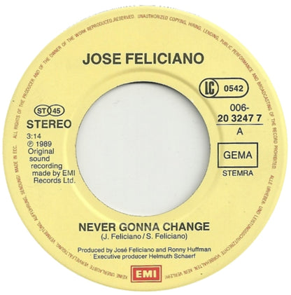 José Feliciano - Never Gonna Change