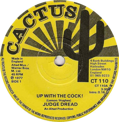 Judge Dread - Up With The Cock!