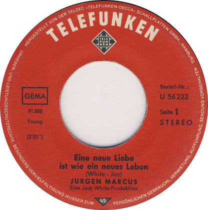 Jurgen Marcus - Eine Neue Liebe Ist Wie Ein Neues Leben