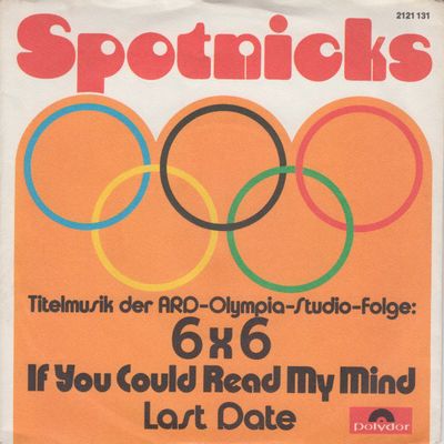 Spotnicks - If You Could Read My Mind Vinyl Zeer Goed / Hoesje Plakband "VINYLSINGLES.NL"
