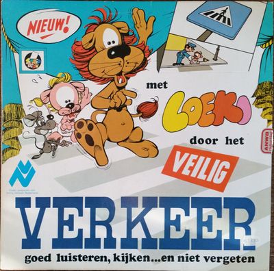 Loeki De Leeuw - Met Loeki Door Het Veilig Verkeer (LP)