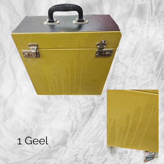 Vintage LP koffer – stevig & compleet