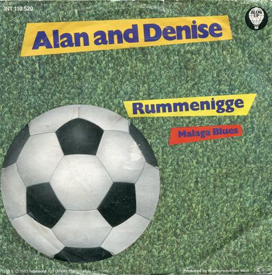Alan And Denise - Rummenigge Vinyl Singles Vinyl (VG) <br> Hoes (G+)