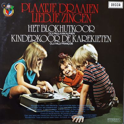 Blokhutkoor - Plaatje Draaien, Liedje Zingen (LP)
