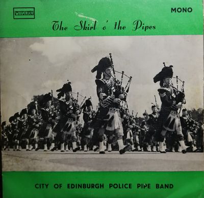 Edinburgh Police Pipe Band - The Skirl O' The Pipes Vinyl Singles Vinyl (VG) <br> Hoes (G+)