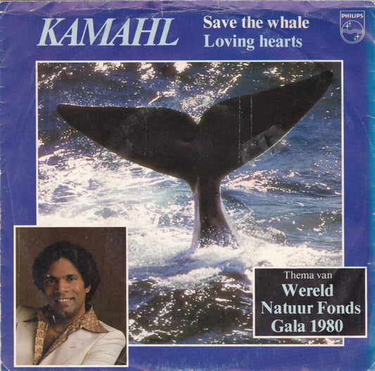 Kamahl - Save The Whale 19159 Vinyl Singles Goede Staat