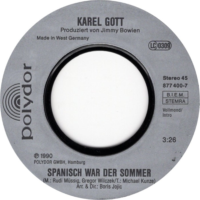 Karel Gott - Spanisch War Der Sommer
