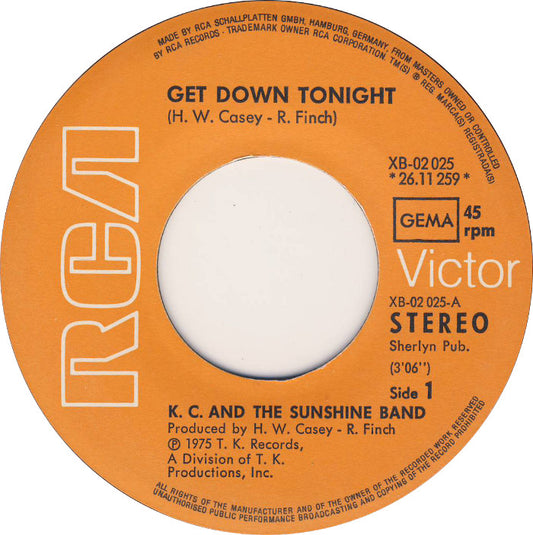 KC & The Sunshine Band - Get Down Tonight