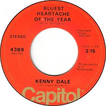 Kenny Dale - Bluest Heartache Of The Year