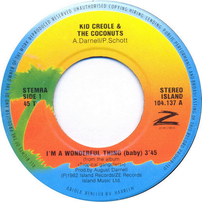 Kid Creole And The Coconuts - I'm A Wonderful Thing, Baby