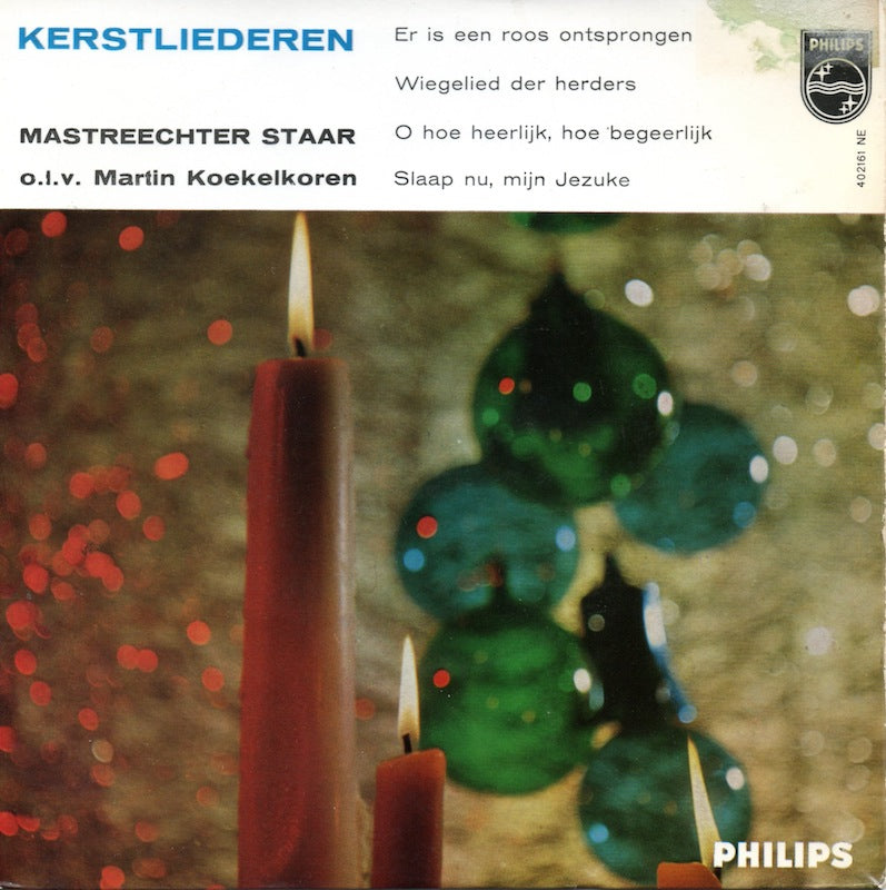 Mastreechter Staar, Martin Koekelkoren - Kerstliederen Vinyl Singles Vinyl Very Good (VG) <br> Hoes Good Plus (G+)