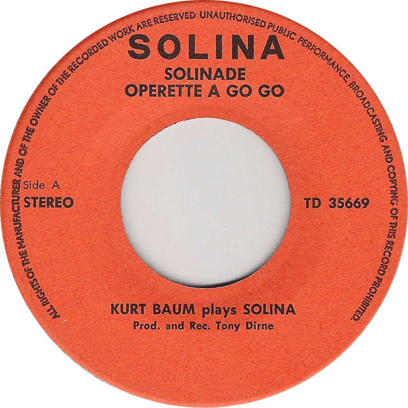 Kurt Baum - Kurt Baum Plays Solina