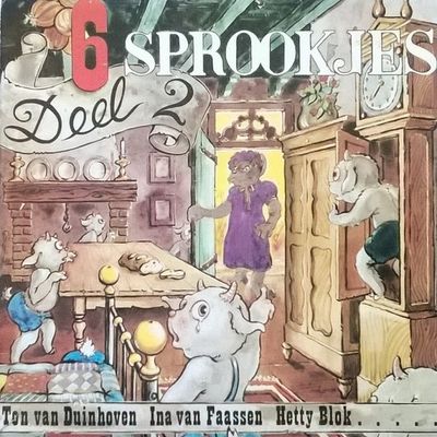 Ton Van Duinhoven - 6 Sprookjes - Deel 2 (LP)