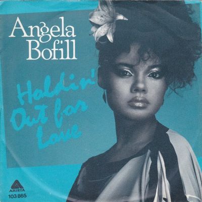 Angela Bofill - Holdin' Out For Love Vinyl Singles Vinyl Zeer Goed / Hoesje Goed "VINYLSINGLES.NL"