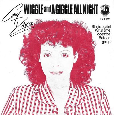 Cory Daye - Wiggle And A Giggle All Night Vinyl Singles Vinyl (VG) <br> Hoes (G+)