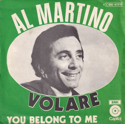 Al Martino - Volare Vinyl Singles Vinyl Zeer Goed / Hoesje Goed "VINYLSINGLES.NL"