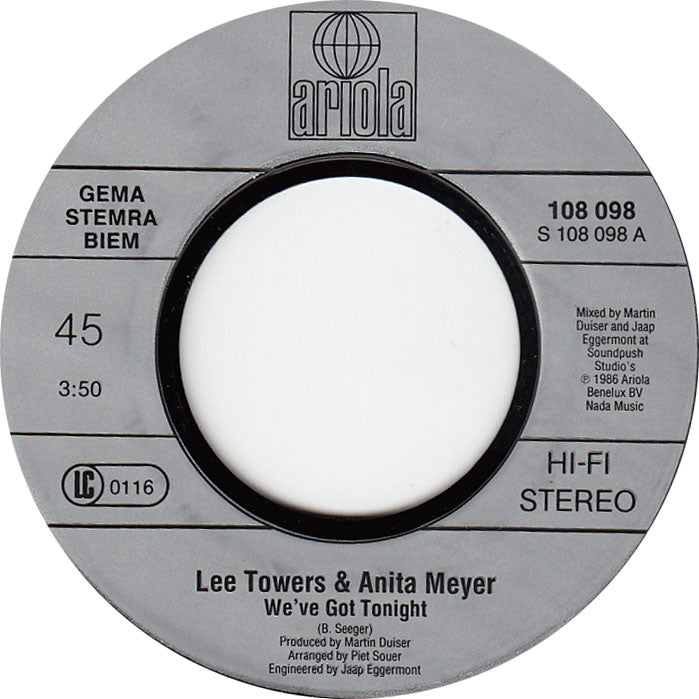 Lee Towers - We've Got Tonight
