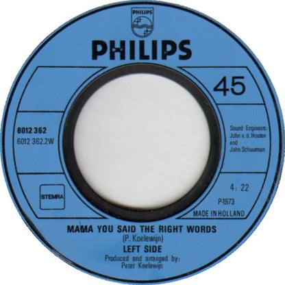 Left Side - (Like A) Locomotion