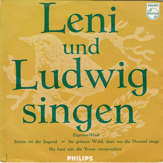 Leni Und Ludwig - Leni Und Ludwig Singen (EP) Vinyl Singles VINYLSINGLES.NL