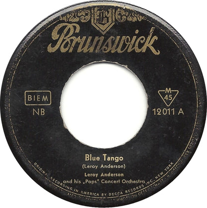 Leroy Anderson And His "Pops" Concert Orchestra - Blue Tango