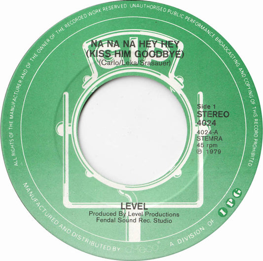 Level - Na Na Na Hey Hey Hey Vinyl Singles Vinyl Very Good (VG) <br> Hoes Generic