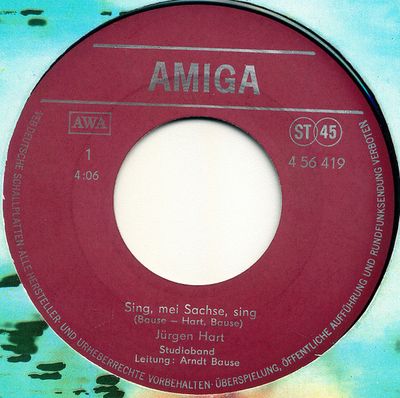 Jürgen Hart - Sing, Mei Sachse, Sing