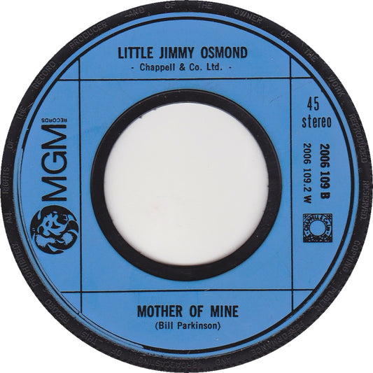 Jimmy Osmond - Long Haired Lover From Liverpool