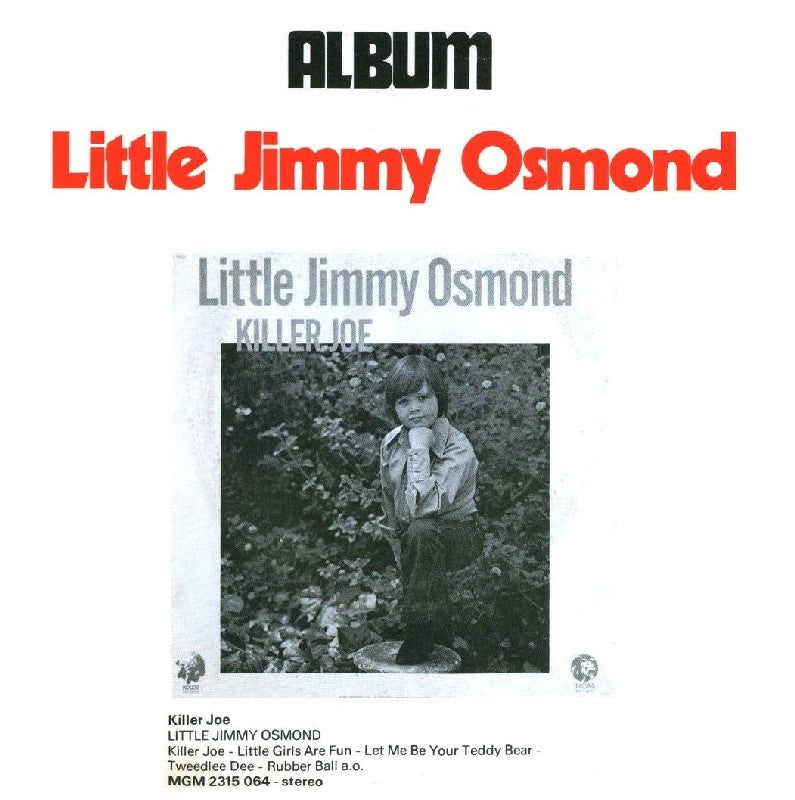Jimmy Osmond - Long Haired Lover From Liverpool