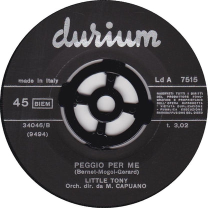 Little Tony - Peggio Per Me