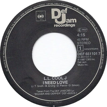 L.L. Cool J - I Need Love