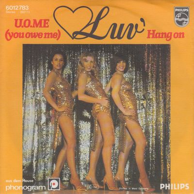 Luv' - U.O.Me (You Owe Me) Vinyl Singles Vinyl (VG) <br> Hoes (G+)