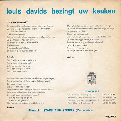 Louis Davids - Louis Davids Bezingt Uw Keuken